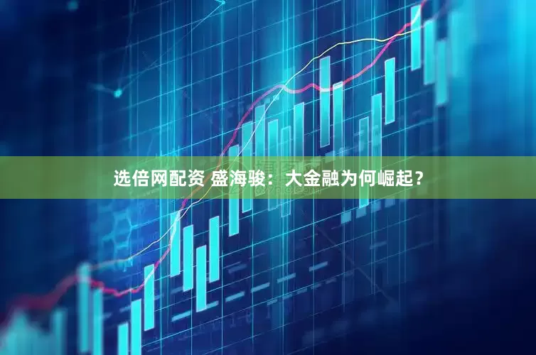 选倍网配资 盛海骏：大金融为何崛起？